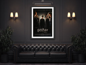 An original movie poster for the film Harry Potter and the Order of the Phoenix