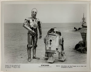 An original 8x10 movie still from the George Lucas film Star Wars