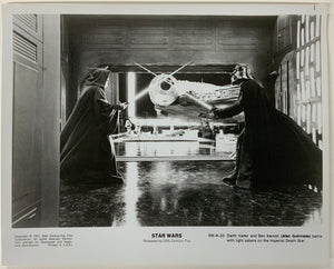 An original 8x10 movie still for the George Lucas film Star Wars