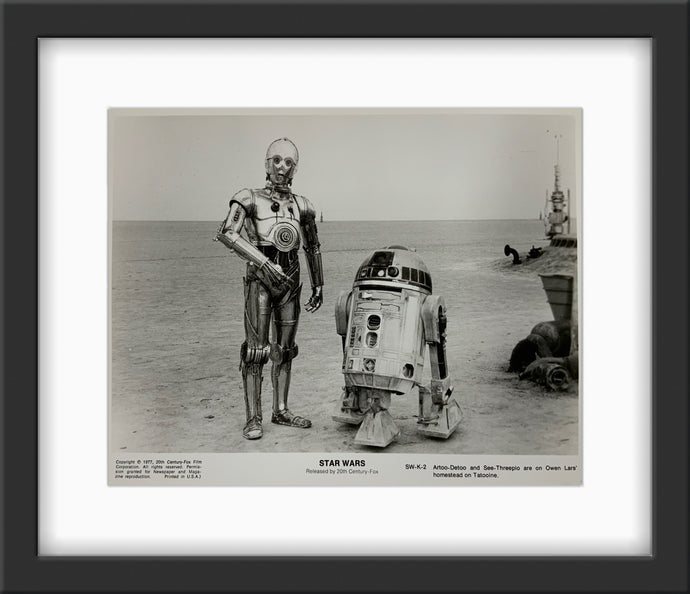 An original 8x10 movie still from the George Lucas film Star Wars