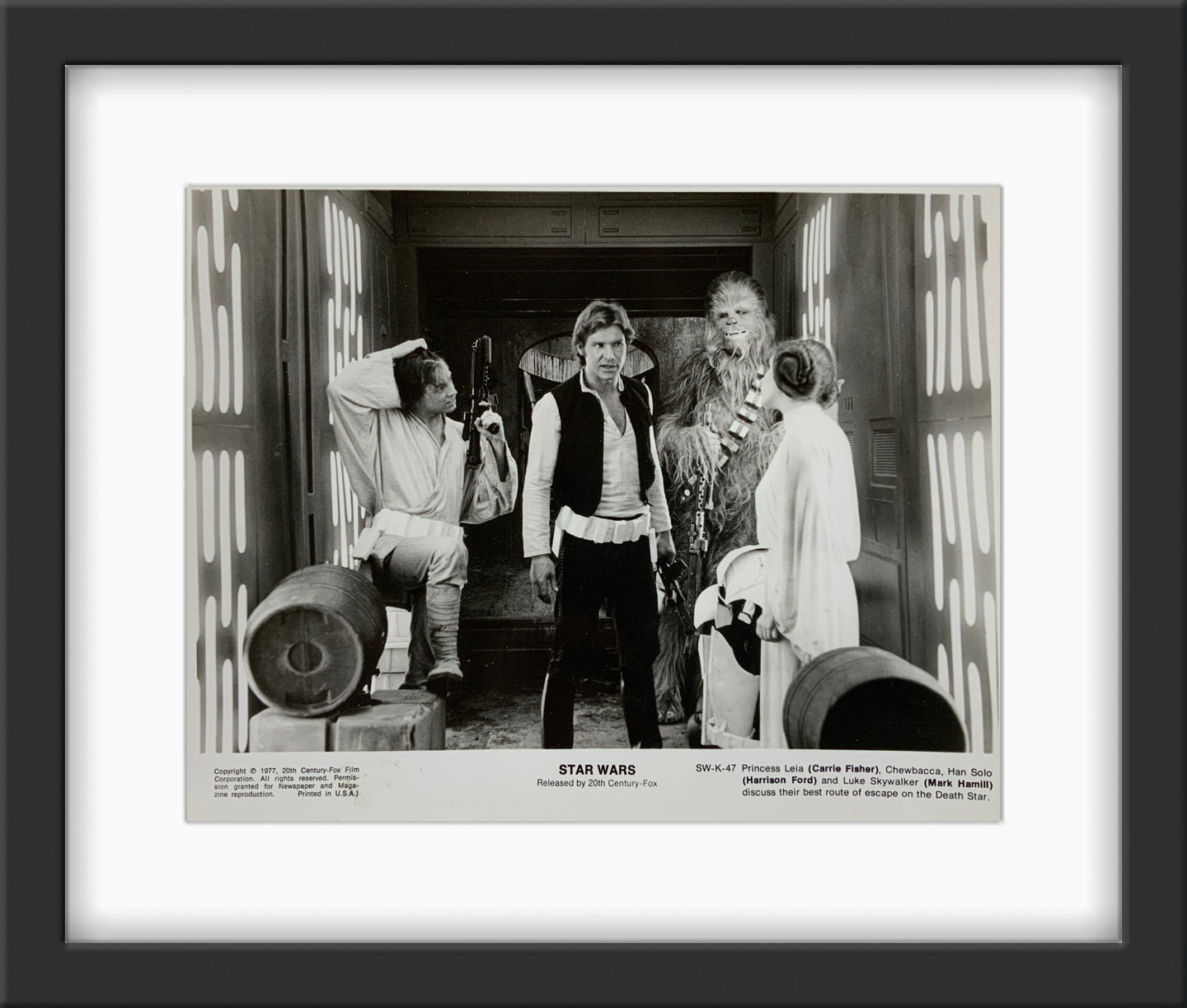 Star Wars  - 1977 (Framed)