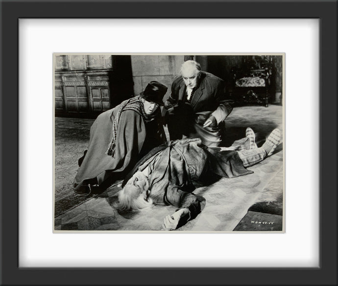 An original 8x10 movie still for the Margaret Rutherford film Murder at the Gallop