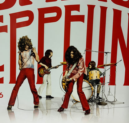 An original movie poster for the film Becoming Led Zeppelin