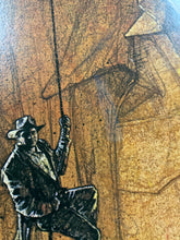 Load image into Gallery viewer, An original movie poster for the Indiana Jones film Raiders of the Lost Ark