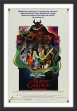 Load image into Gallery viewer, An original movie poster for the Disney animated film The Black Cauldron