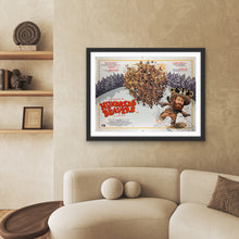 Load image into Gallery viewer, An original movie poster for the film Hundreds of Beavers