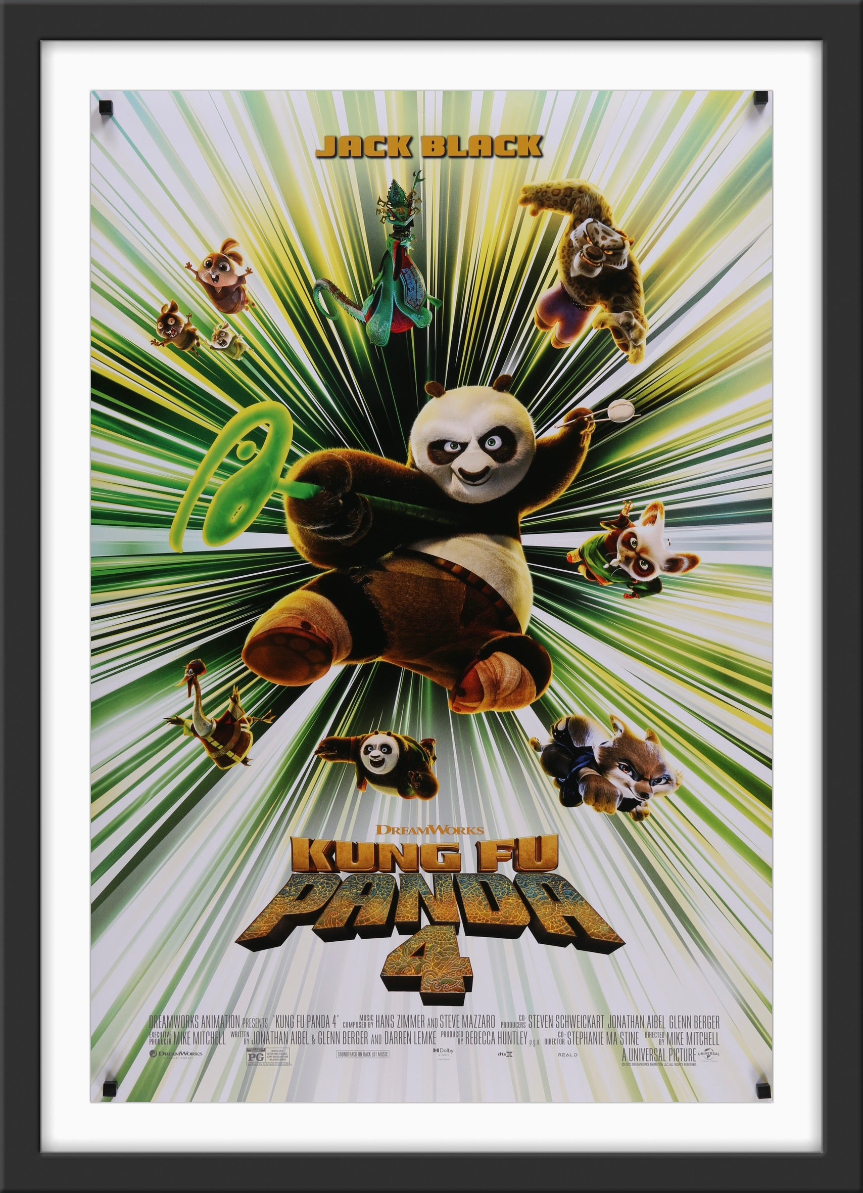 Kung Fu Panda 4 - 2024 - Original Movie Poster - Art of the Movies