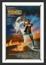 Load image into Gallery viewer, An original movie poster for the film Back To The Future with art by Drew Struzan