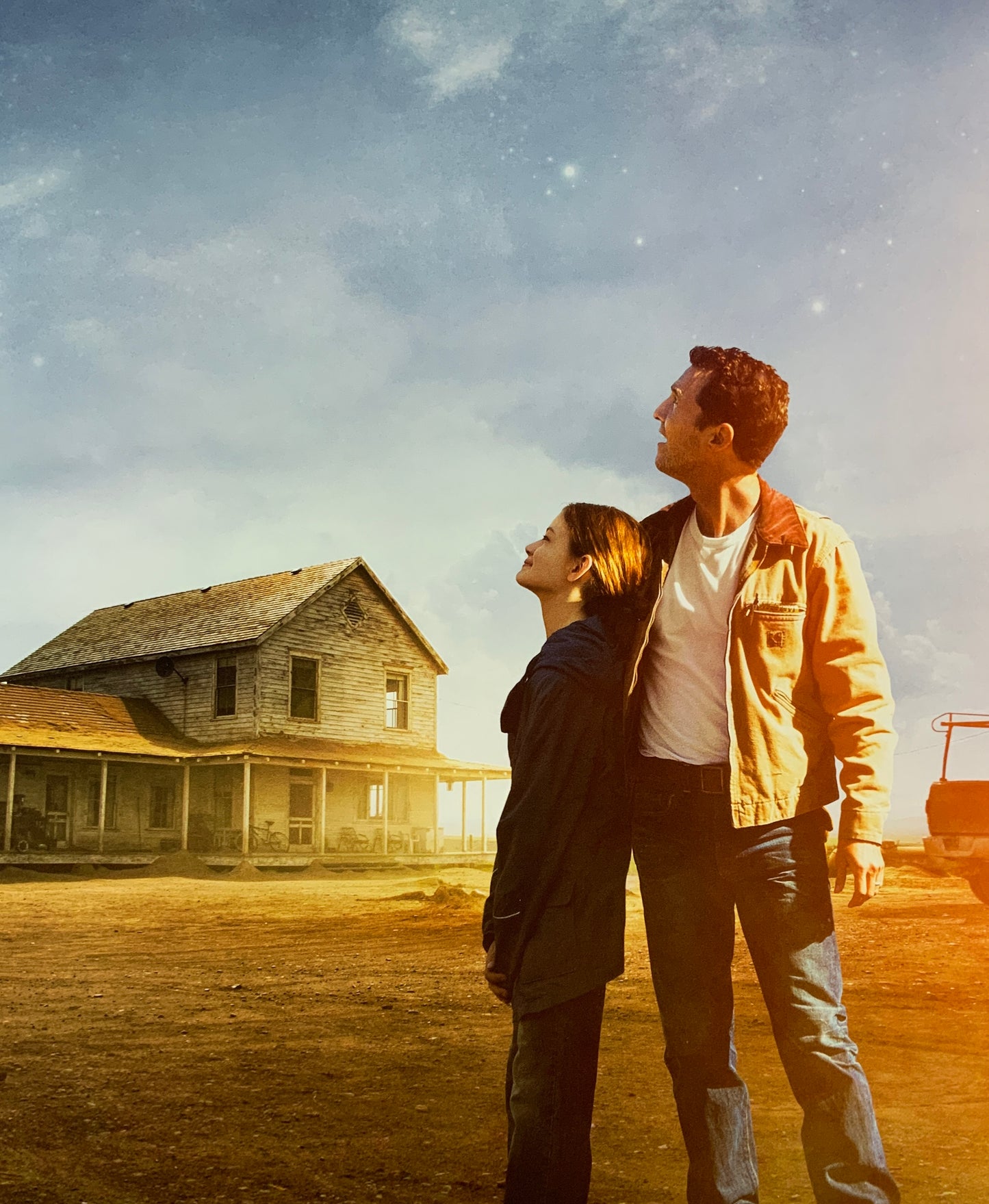 An original move poster for the Christopher Nolan film Interstellar