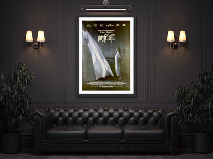 An original movie poster for the Robert Eggers film Nosferatu based on the Bram Stoker novel Dracula