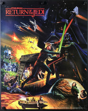Load image into Gallery viewer, An original Hi-C / Coca-Cola promotional poster from 1983 for Return of the Jedi