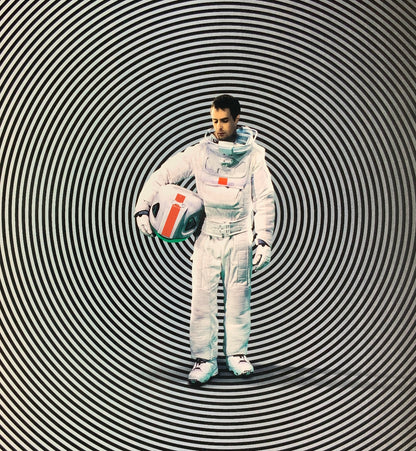 An original movie poster for the Duncan Jones film Moon