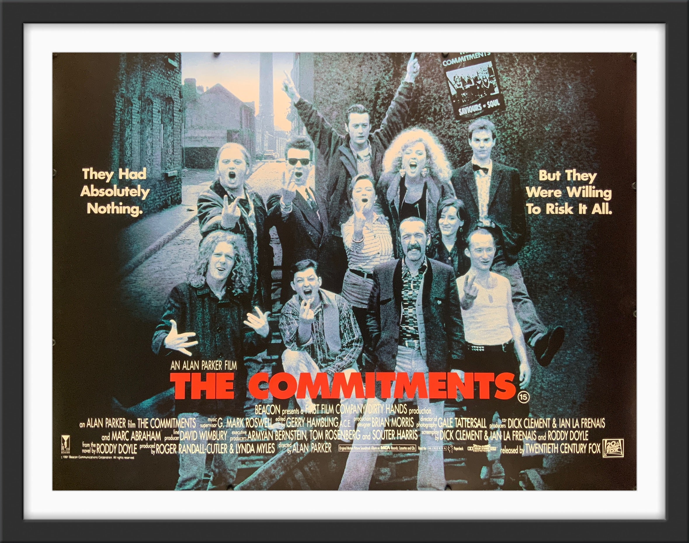 The Commitments - 1991 - Original Movie Poster - Art of the Movies