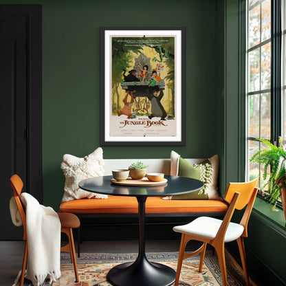 An original 30x40 movie poster for the Disney film The Jungle Book