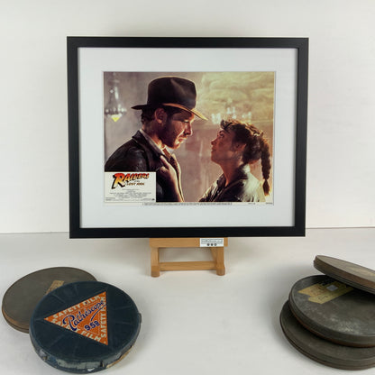 An original 11x14 lobby card for the film Raiders of the Lost Ark