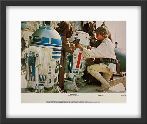 An original lobby card for the film Star Wars