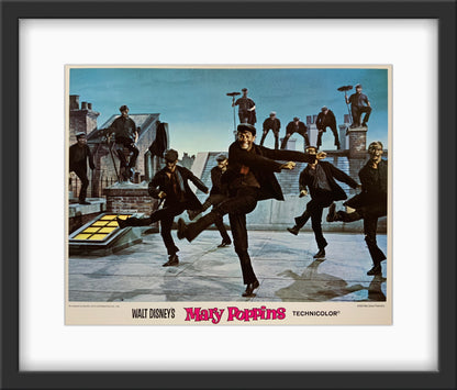 An original lobby card for the Disney film Mary Poppins