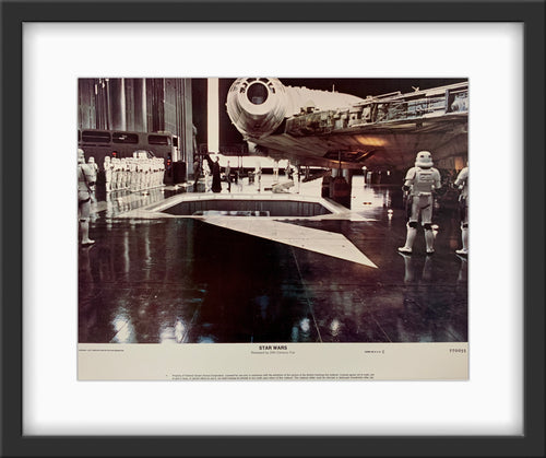 An original lobby card for the film Star Wars