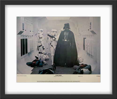 An original lobby card for the film Star Wars