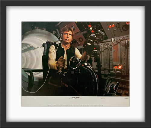 An original lobby card for the film Star Wars