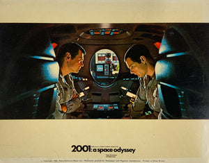 An original 8x10 lobby card for the Stanley Kubrick film 2001 A Space Odyssey