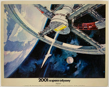 Load image into Gallery viewer, An original 8x10 lobby card for the Stanley Kubrick film 2001 A Space Odyssey