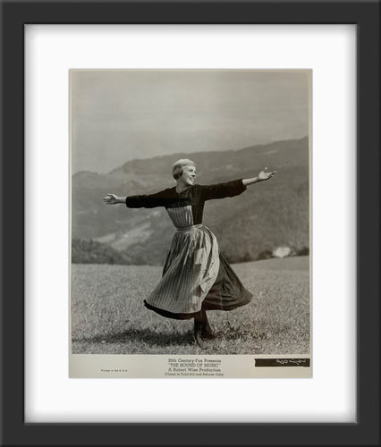 An original 8x10 movie still for the film The Sound of Music