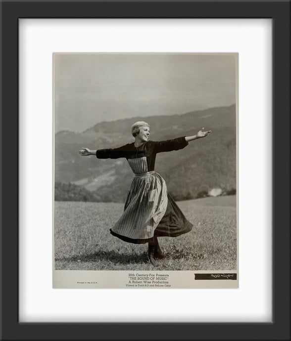 An original 8x10 movie still for the film The Sound of Music