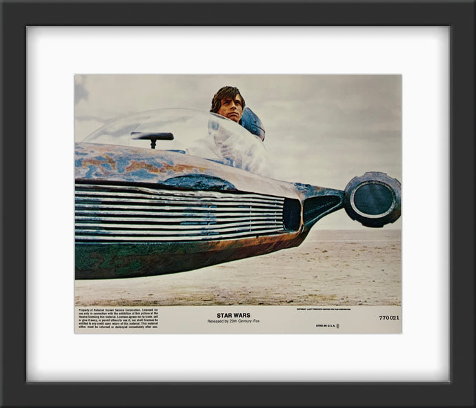 An original 8x10 lobby card for the Star Wars film A New Hope