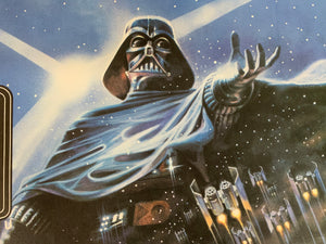 An original UK quad movie poster for the Star Wars film The Empire Strikes Back