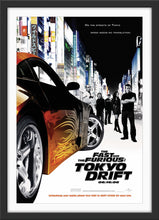 Load image into Gallery viewer, An original movie poster for the film The Fast and the Furious Tokyo Drift