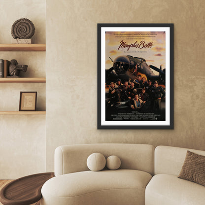 An original movie poster for the film Memphis Belle