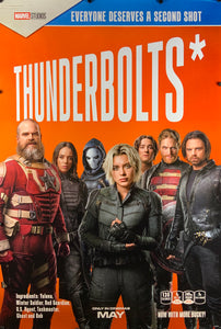 An original movie poster for the Marvel film Thunderbolts*