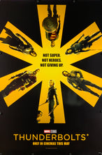 Load image into Gallery viewer, An original movie poster for the Disney film Thunderbolts*