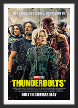 Load image into Gallery viewer, An original movie poster for the Marvel super-hero film Thunderbolts*