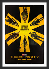 Load image into Gallery viewer, An original movie poster for the Disney film Thunderbolts*