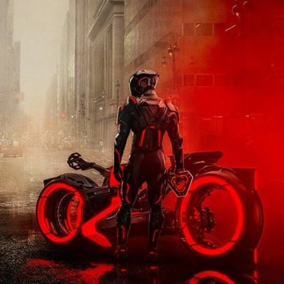 An original movie poster for the film Tron Ares