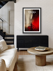 An original movie poster for the film Tron Ares