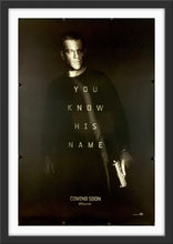 Load image into Gallery viewer, An original movie poster for the 2016 film Jason Bourne