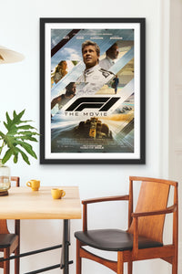 An original movie poster for the Brad Pitt film F1 / Formula 1 the movie