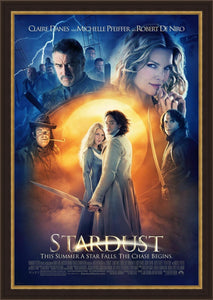 An original movie poster for the film Stardust