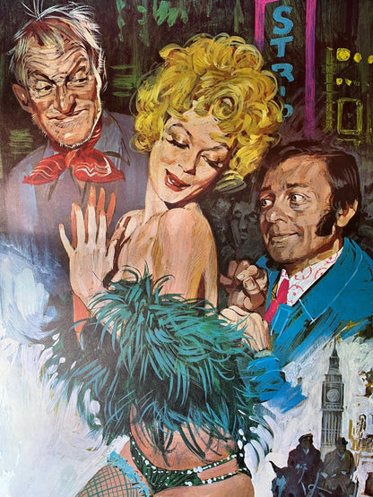An original movie poster for the film Steptoe and Son