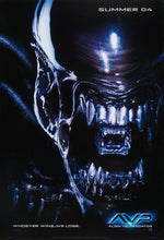 Load image into Gallery viewer, An original movie poster for the film Alien vs Predator