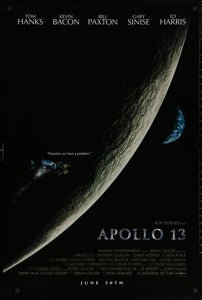 An original movie poster for the film Apollo 13