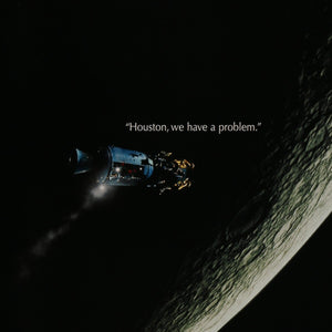 An original movie poster for the film Apollo 13