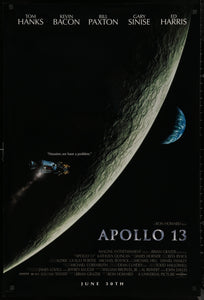 An original movie poster for the film Apollo 13