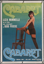 Load image into Gallery viewer, An original Argentinian poster for the Liza Minnelli film Cabaret