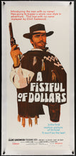 Load image into Gallery viewer, An original movie poster for the film A Fistful of Dollars