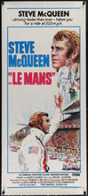 Load image into Gallery viewer, An original Australian DAybill movie poster for the Steve McQueen film Le Mans