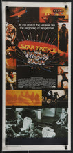 Load image into Gallery viewer, An Australian movie poster for the film Star Trek II The Wrath of Khan